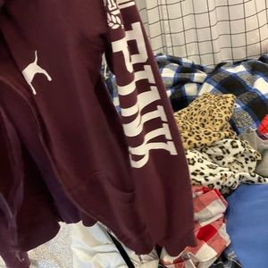 maroon jacket